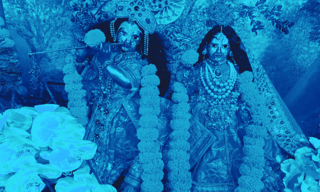 008. Radhika i kobra. Wizja Sanatany Goswamiego